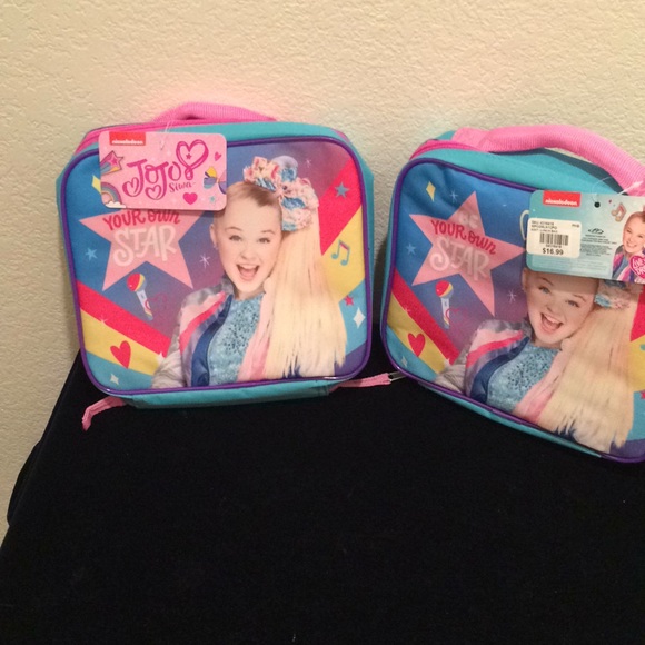 New Nickelodeon Lunch Bag Sets Of 2 - Picture 1 of 8